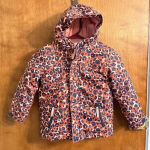 Leopard Print 3 in 1 Jacket 5T Kid/Toddler Winter Coat Cat & Jack Girl Warm Fall